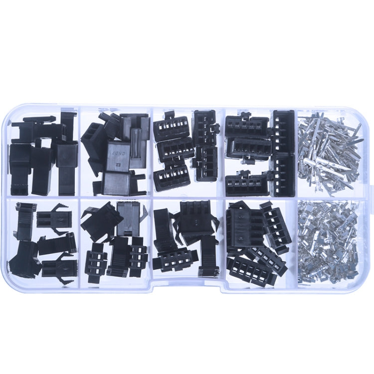 200pcs /Box JST-SM 2.54mm Pitch 2/3/4/5Pin Male/Female Header Connectors Adaptor