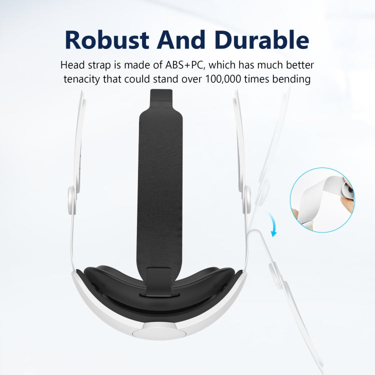 For Meta Quest 3 VR Headset Comfort Sponge Head Strap Replacement Parts