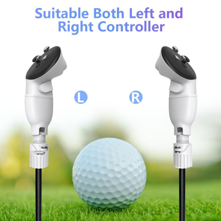 For Meta Quest 3S / 3 Controller Golf Club With Scale And Adjustable Length