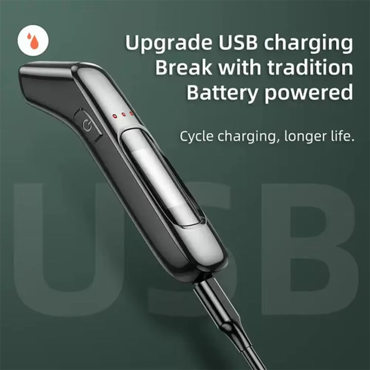 High-Precision Portable Alcohol Tester Rechargeable Breathalyzer With LCD Display