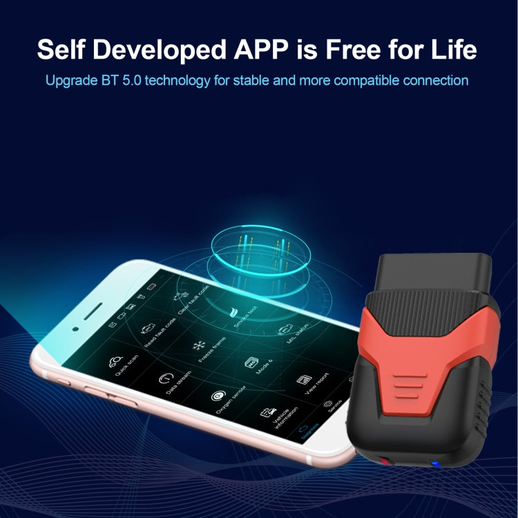 HUMZOR OBD2 Bluetooth 5.2 Car Fault Diagnostic Instrument