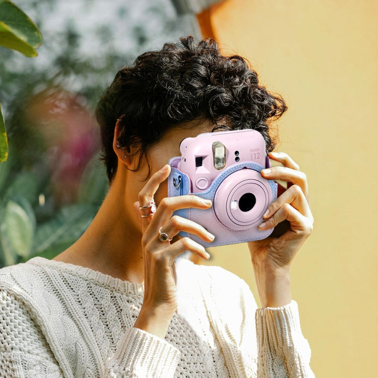 Colorful Starry Sky Camera Protection Bag For Fujifilm Instax Mini 12