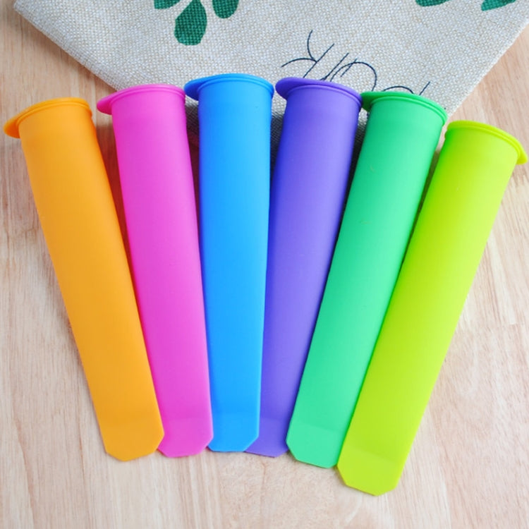 Food Grade Long Silicone Popsicle Ice Cream Molds