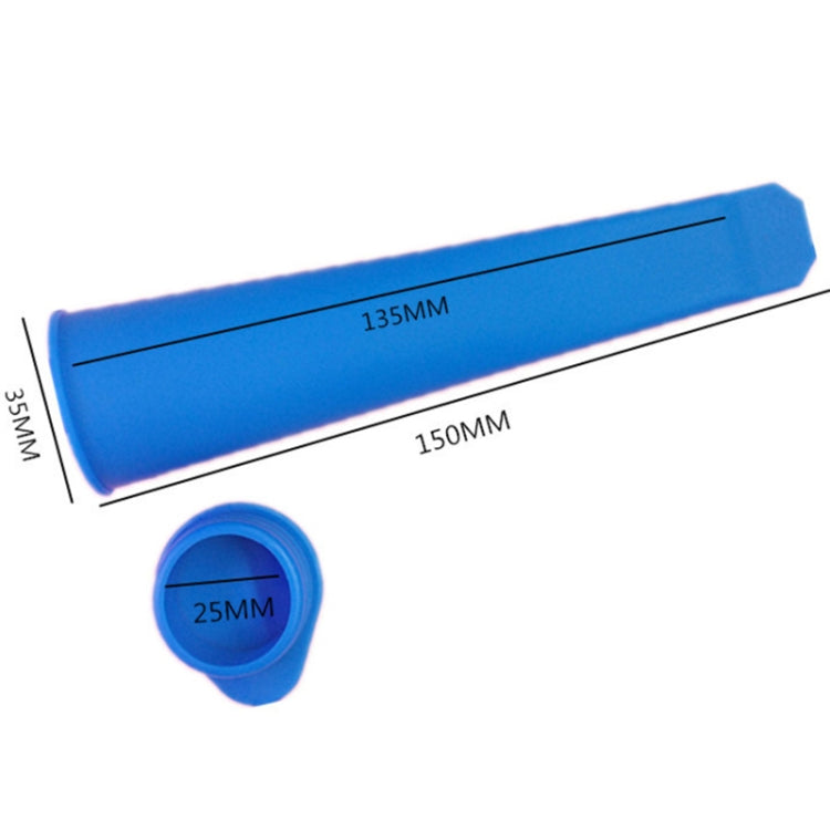 Food Grade Long Silicone Popsicle Ice Cream Molds
