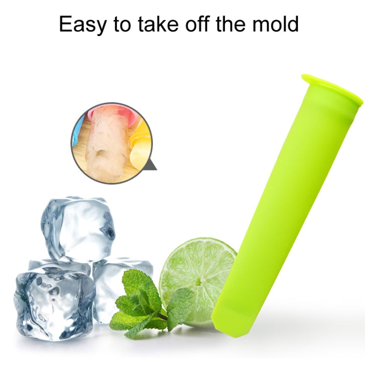 Food Grade Long Silicone Popsicle Ice Cream Molds