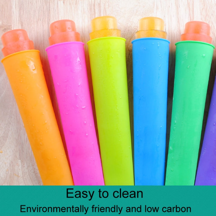 Food Grade Long Silicone Popsicle Ice Cream Molds