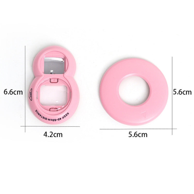 For Fujifilm instax Mini 7+/SE Selfie Filter Auxiliary Ring Set