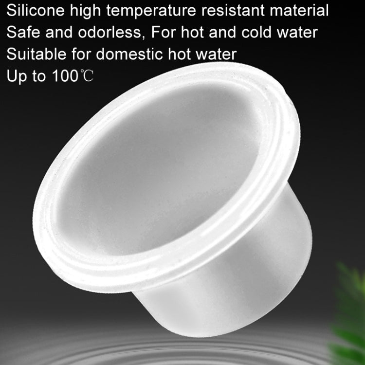 Silicone Cover Safety Gasket Faucet Valve 4 Points Connector Waterproof Sealing Ring Gasket