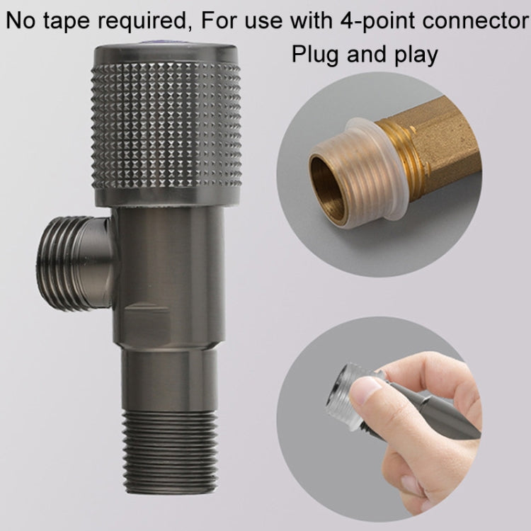 Silicone Cover Safety Gasket Faucet Valve 4 Points Connector Waterproof Sealing Ring Gasket