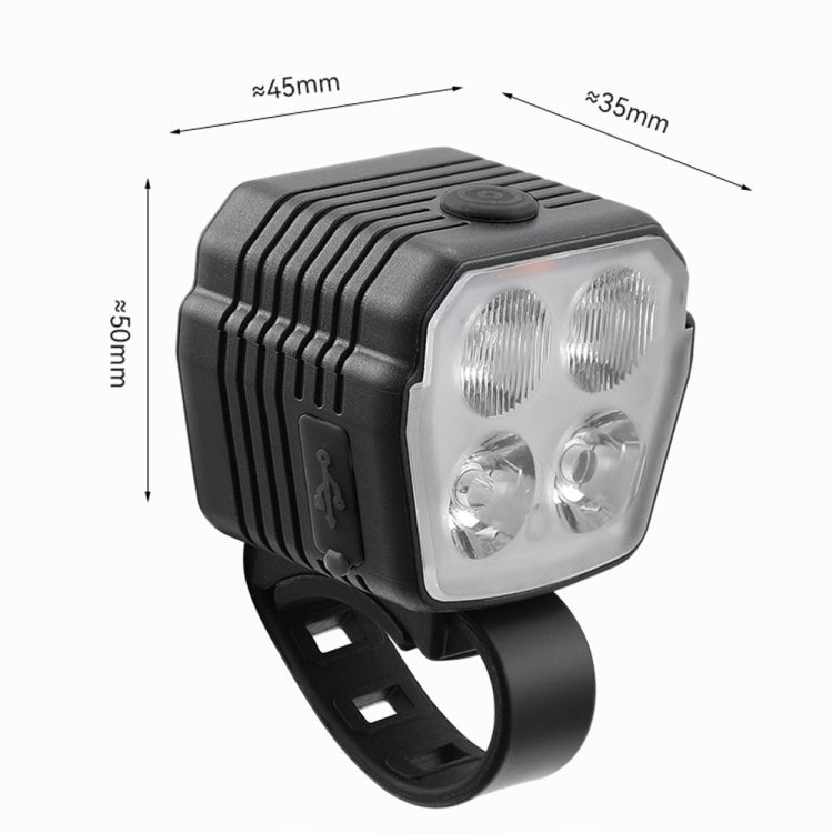 Bicycle Night Riding High Brightness Headlight Flashlight