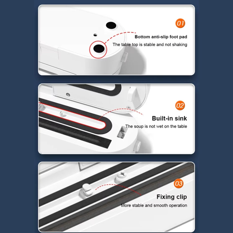 Food Vacuum Sealer Machine 60KPA Suction, Single / Vacuum Seal Modes With 10 Vacuum Bags