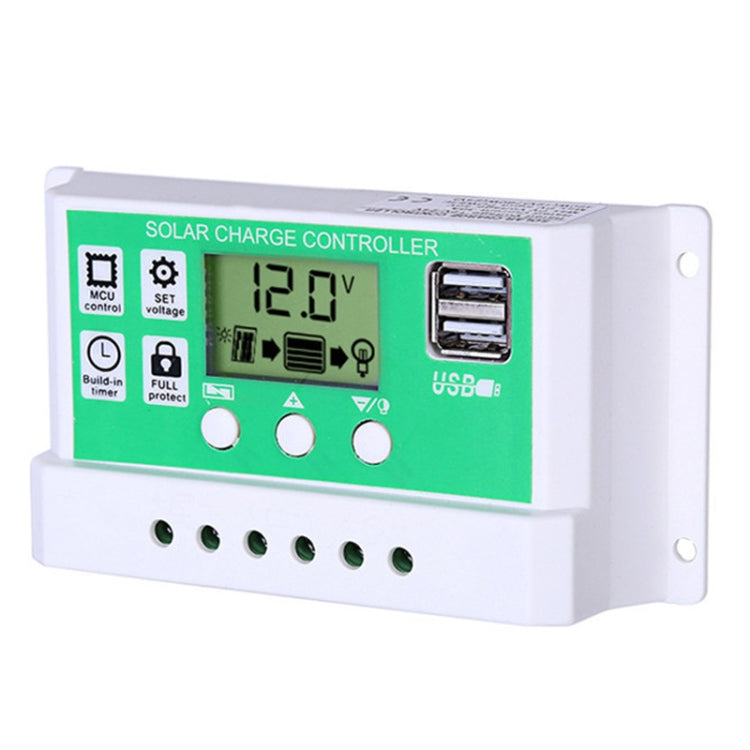 12V PWM Solar Cell Panel Charger Controller Lithium-ion Lead-acid Battery Solar Controller