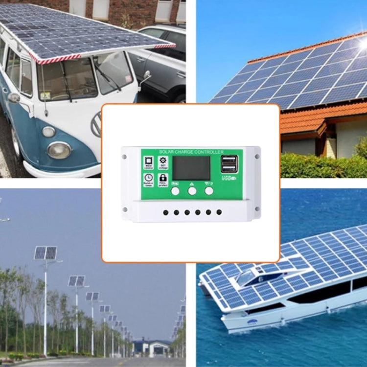12V PWM Solar Cell Panel Charger Controller Lithium-ion Lead-acid Battery Solar Controller