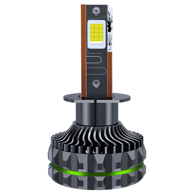 Pair 150W Four Copper Tube 24 LED Spotlight Car Headlight