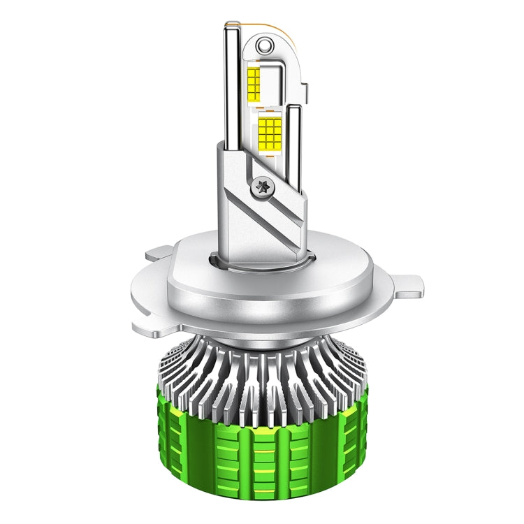 Pair 100W LED Double Copper Tube Aluminum Alloy Waterproof Car Headlight