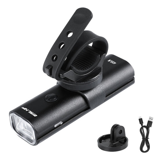 ESLNF Mountain Bike Headlight Waterproof Aluminum USB Charging Road Bike Light Cycling Gear