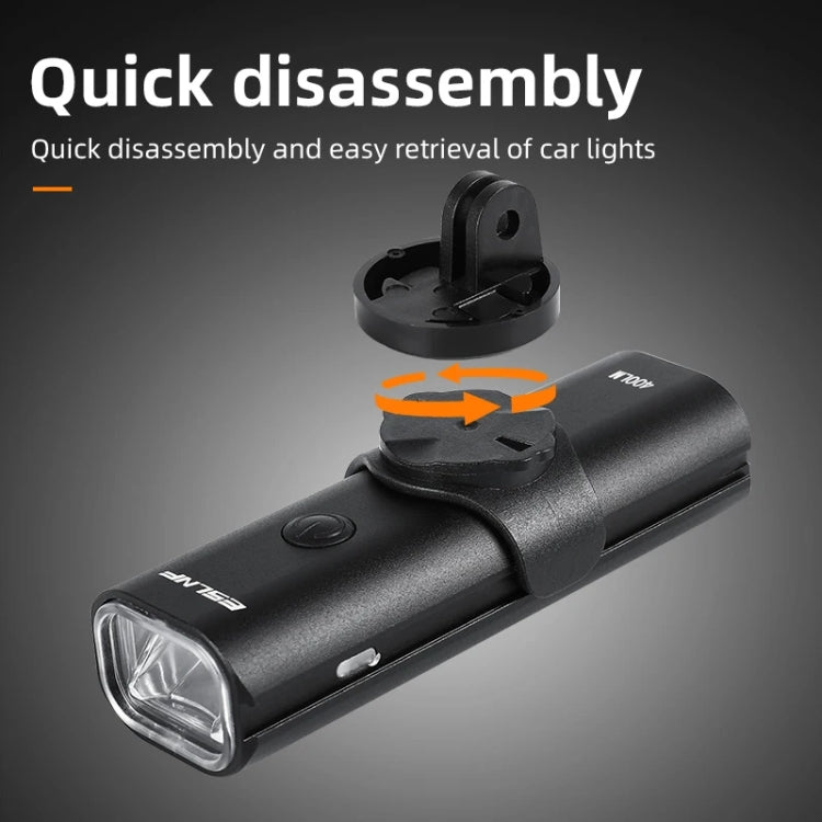 ESLNF Mountain Bike Headlight Waterproof Aluminum USB Charging Road Bike Light Cycling Gear
