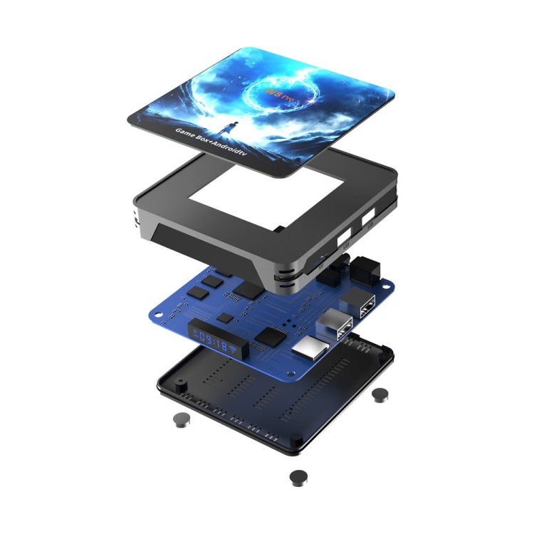 W8PRO 64G Dual System HD Wireless Joystick Retro Gaming Console With 36000+ Games