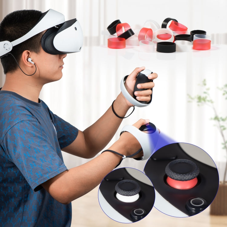 12pairs Silicone Joystick Protectors For Steam Deck / PS4 / PS5 / Switch / Xbox