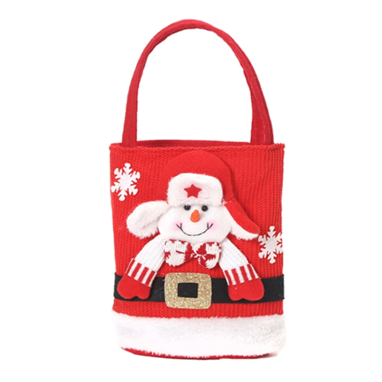 Cute Large Capacity Christmas Decorations Gift Bag Kids Candy Tote Bag