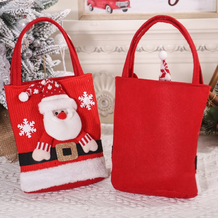 Cute Large Capacity Christmas Decorations Gift Bag Kids Candy Tote Bag