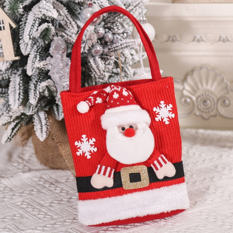 Cute Large Capacity Christmas Decorations Gift Bag Kids Candy Tote Bag