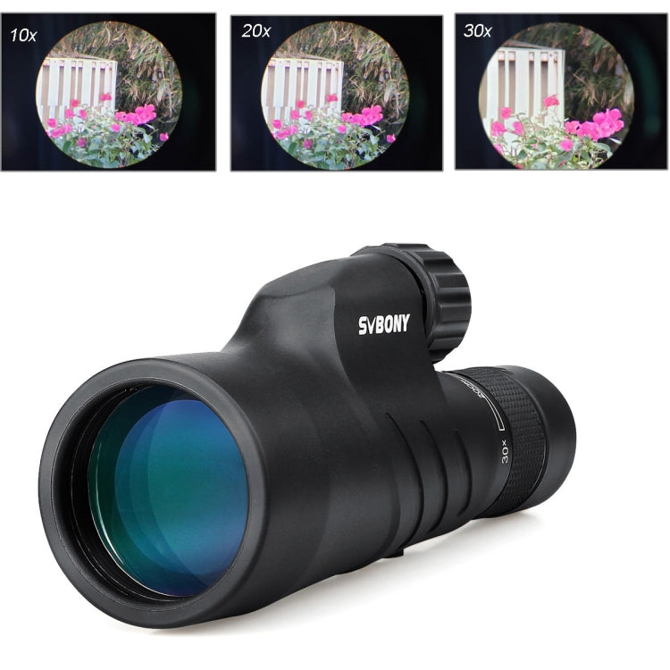 SVBONY SV45 10-30x50 Large Caliber High Definition Waterproof Continuous Zoom Monoculars
