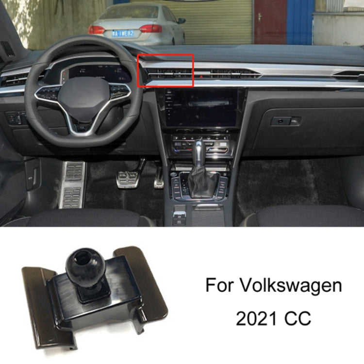 For Volkswagen Car Air Outlet Modified Mobile Phone Holder Base