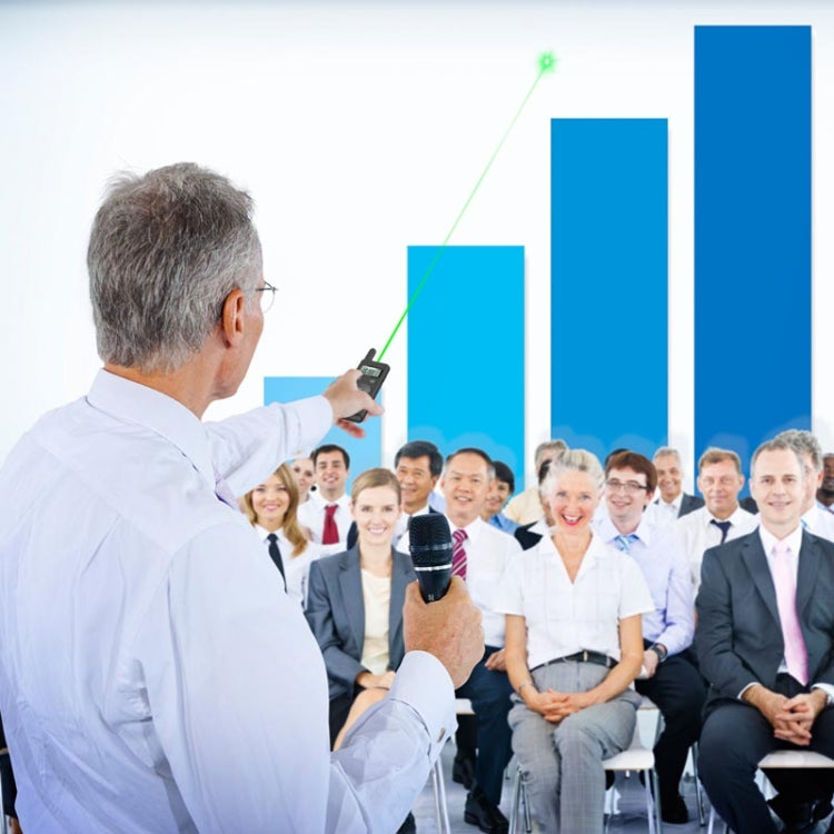 Doosl DSIT037 300m Long Distance Laser Remote Control Green Light Page Turner