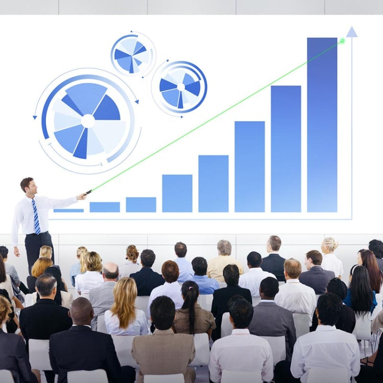 Doosl DSIT037 300m Long Distance Laser Remote Control Green Light Page Turner