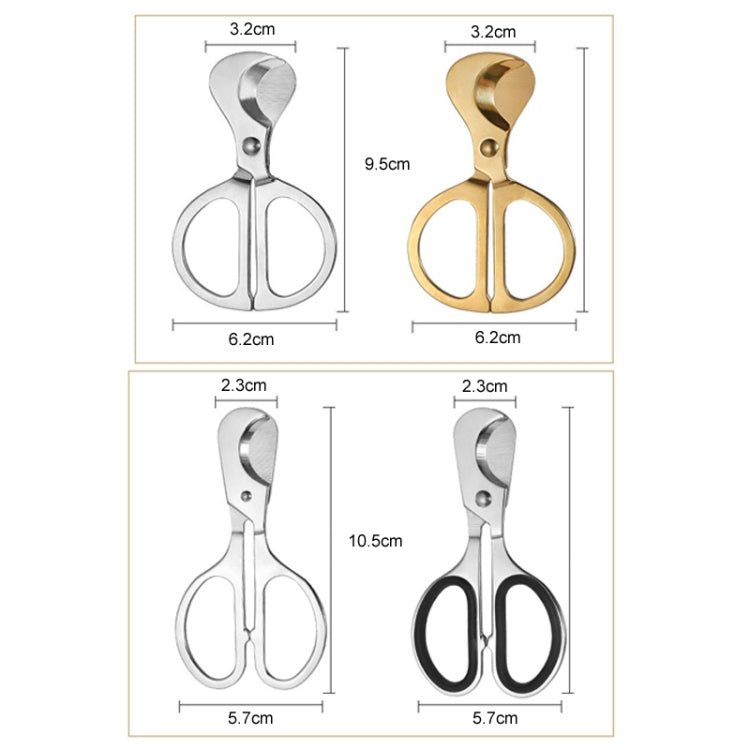 Portable Pill Cutter Stainless Steel Cigar Dispensing Scissors