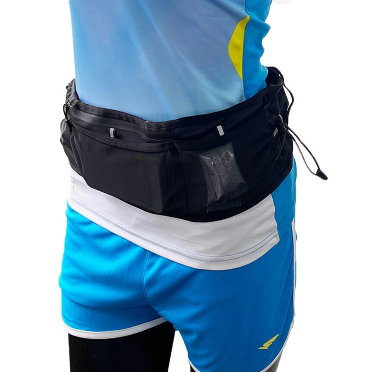 Running Sports Waist Bag Ultra-thin Breathable Belt With Trekking Pole Fixing Strap