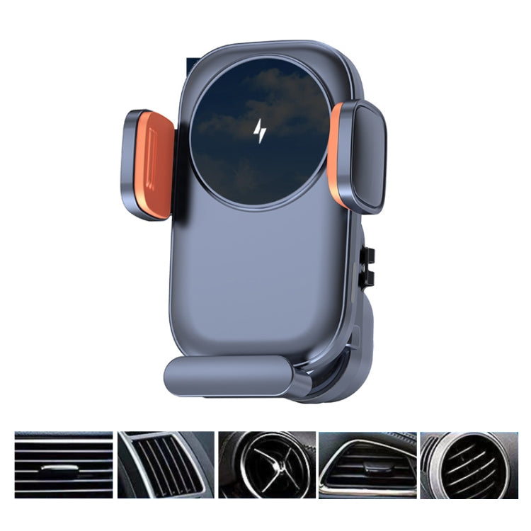 Car Wireless Charging Outlet Navigation Mobile Phone Holder