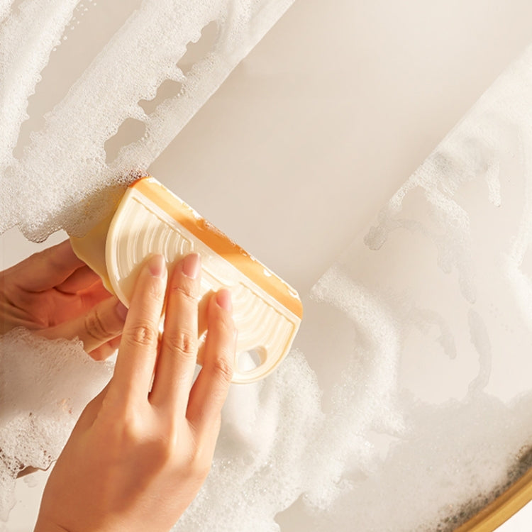 Mini Wiper Bathroom Mirror Glass Silicone Cleaning Tool Countertop Tile Scraper