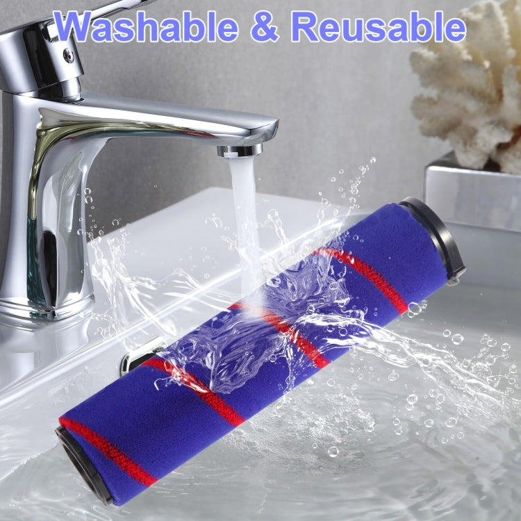 Soft Velvet Suction Head With Full Range Dust Display Light