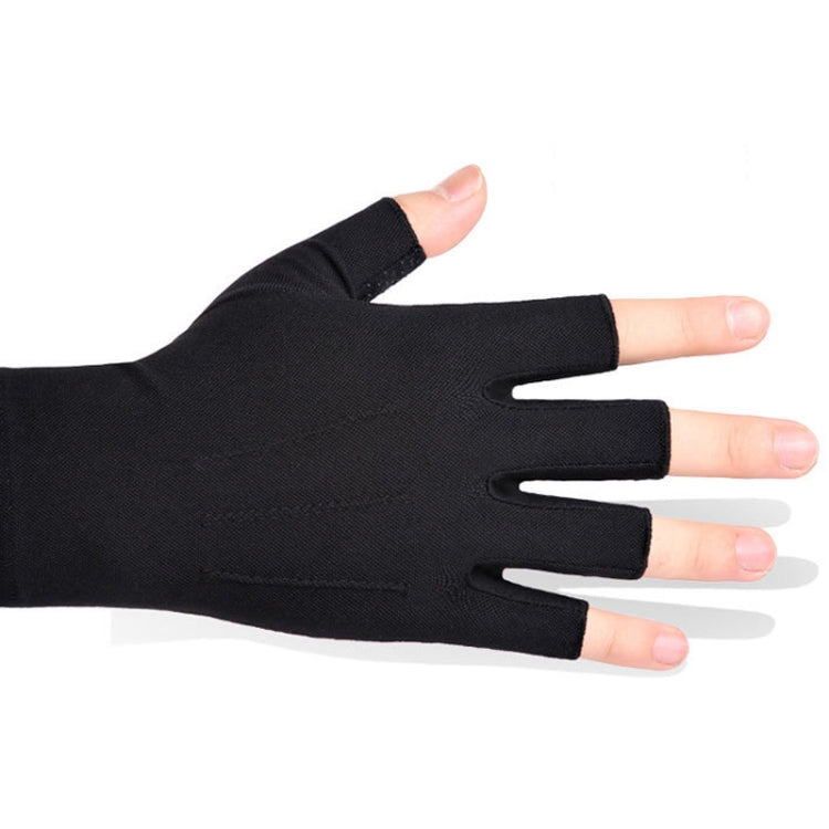 Outdoor Bicycle Riding Fishing Gloves Thin Breathable Anti-UV Sports Ice Silk Gloves