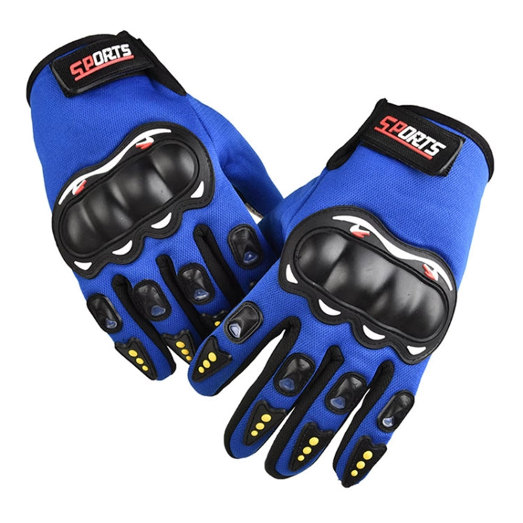 Motorcycle Gloves Men Riding Racing Anti-Slip Hard Shell Outdoor Full Finger Touchscreen Gloves