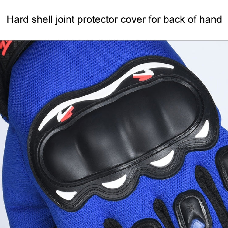 Motorcycle Gloves Men Riding Racing Anti-Slip Hard Shell Outdoor Full Finger Touchscreen Gloves