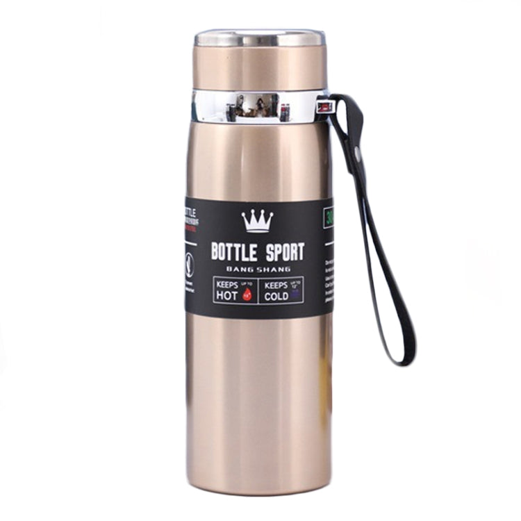 316 Stainless Steel Insulated Mug Large Capacity Vacuum Thermos Outdoor Portable Car Insulated Water Bottle