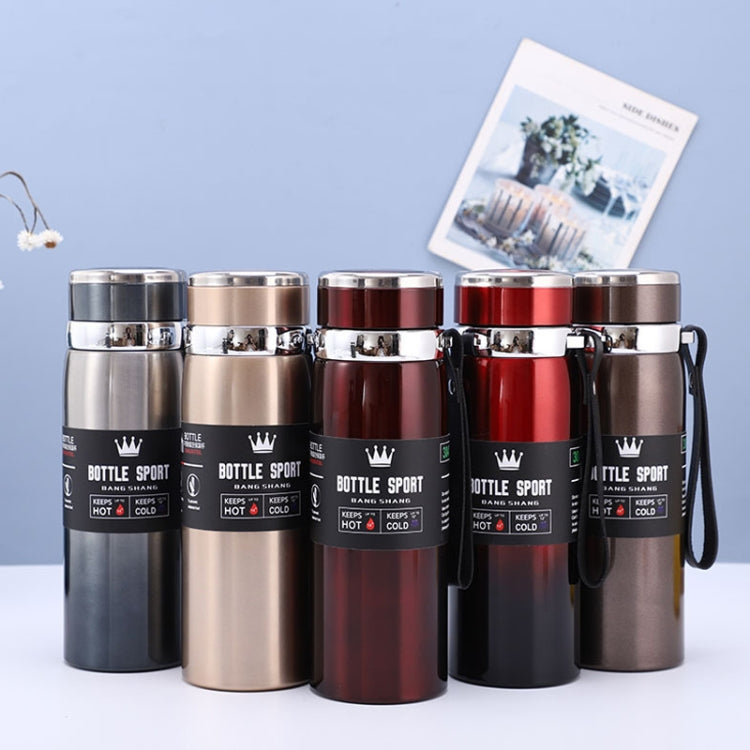 316 Stainless Steel Insulated Mug Large Capacity Vacuum Thermos Outdoor Portable Car Insulated Water Bottle