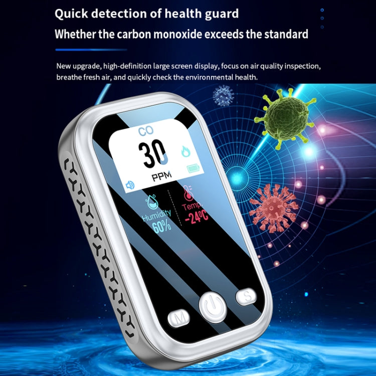 Portable Carbon Monoxide Detector Outdoor Home Detection Alarm