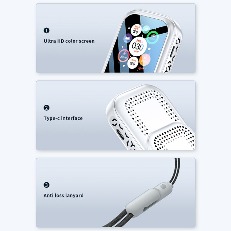 Haze Dust Air Quality Temperature Humidity Detector