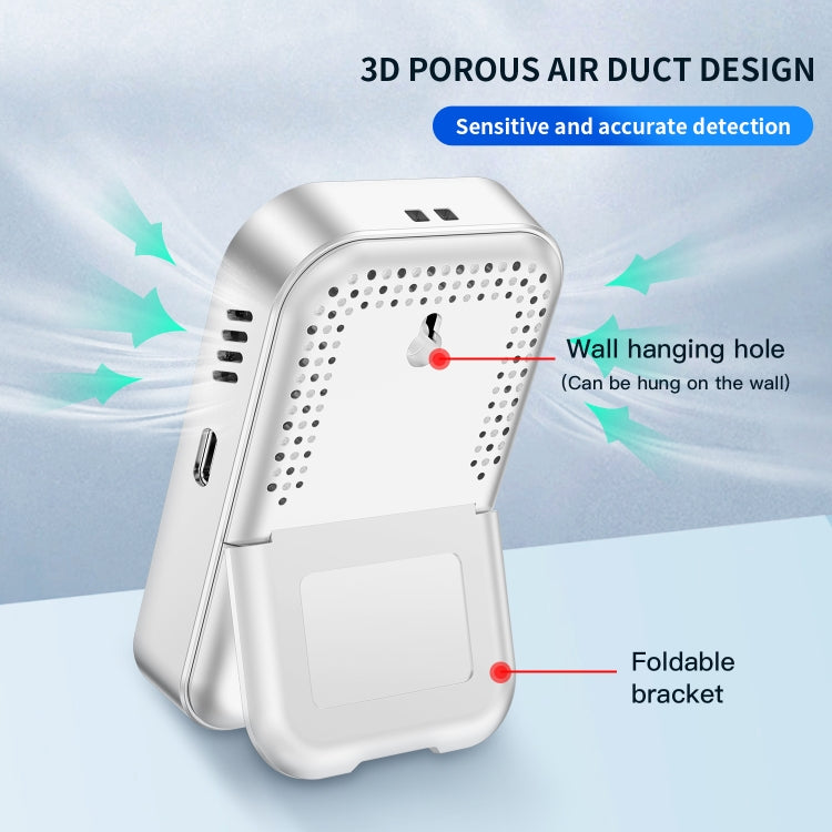 3 In 1 Multifunctional Portable Carbon Monoxide Detector