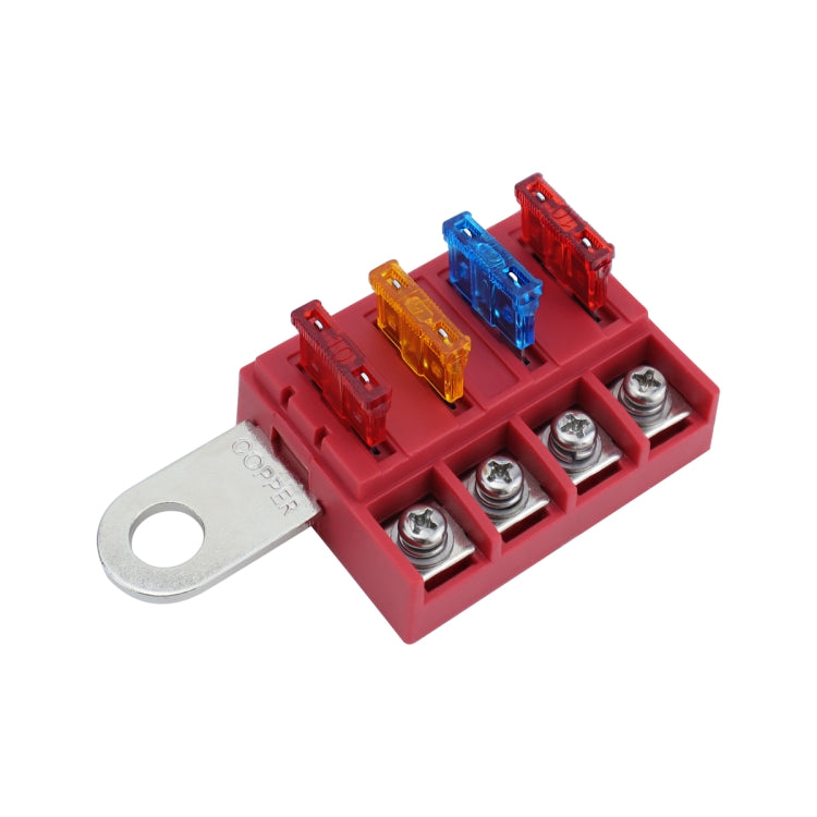 4-way RV Yacht Ignition Protection Battery Terminal Fuse Block