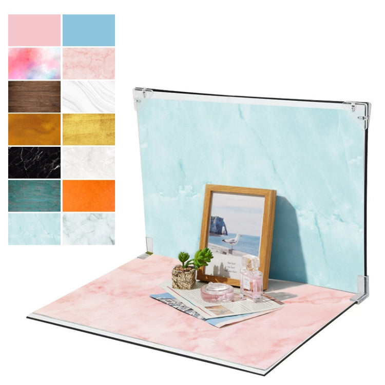 30x40cm 2+7 Thick Background Boards Photography Props Background Set