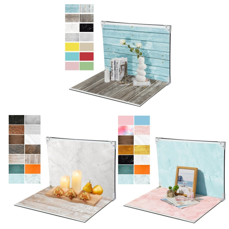 30x40cm 2+7 Thick Background Boards Photography Props Background Set