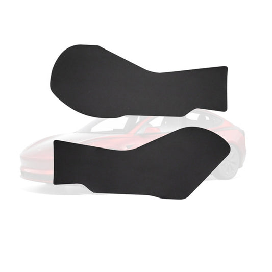 For Tesla Center Console Side Anti-kick Protective Pad, For 2024 Model 3 Driver Passenger Inner Side TPE, For 2024 Model 3 Driver Passenger Inner Side Leather, For 2024 Model 3 Rear Row TPE, For Model 3 Center Console Sides TPE