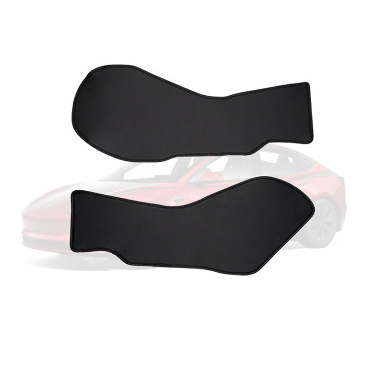 For Tesla Center Console Side Anti-kick Protective Pad