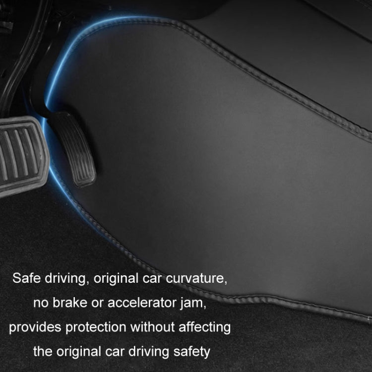 For Tesla Center Console Side Anti-kick Protective Pad