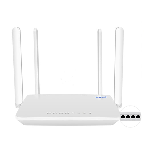 4G CPE Wireless Plug-In Router WiFi 6 Network Hotspot, EU Plug